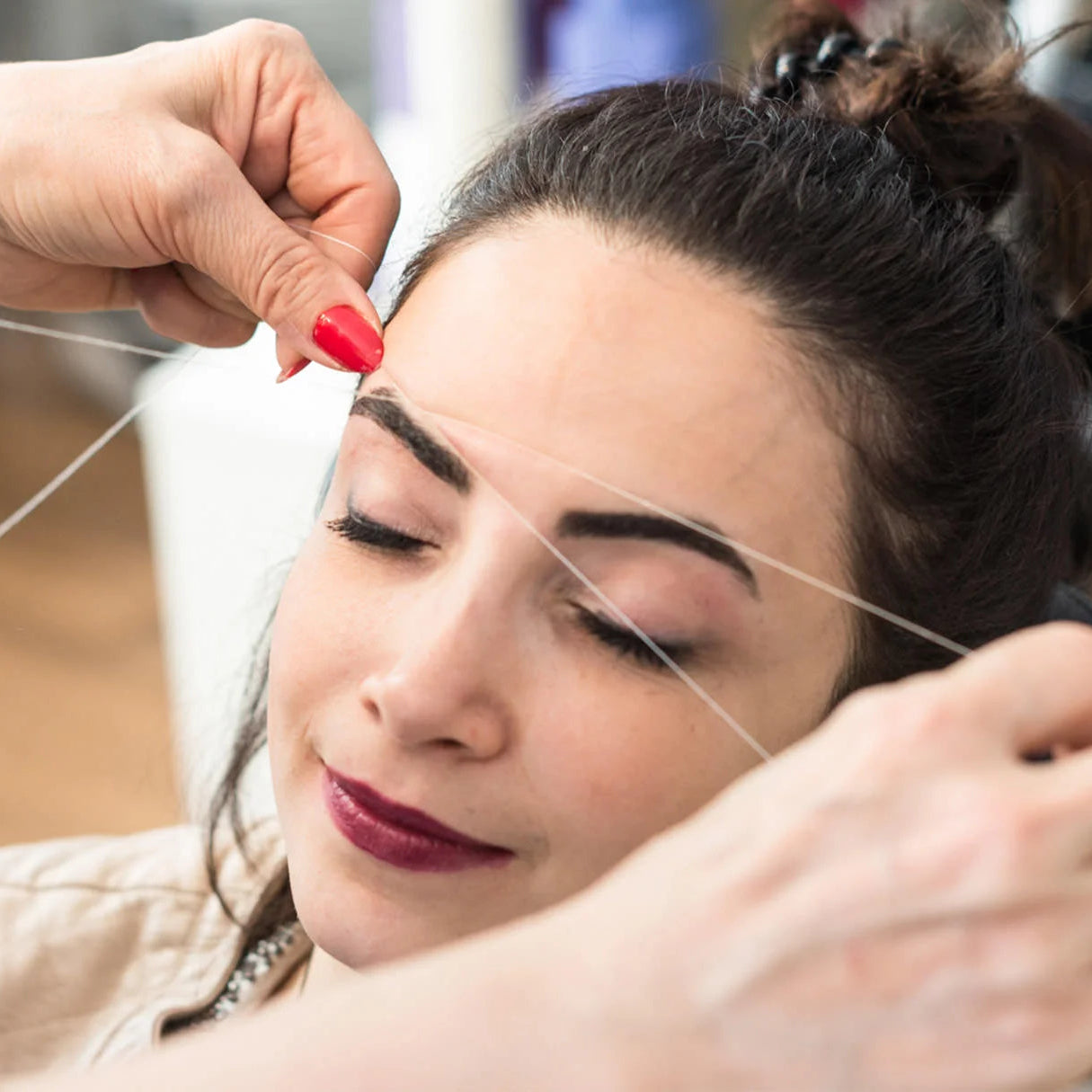 Threading- Forehead